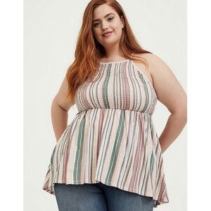 Torrid tank top striped